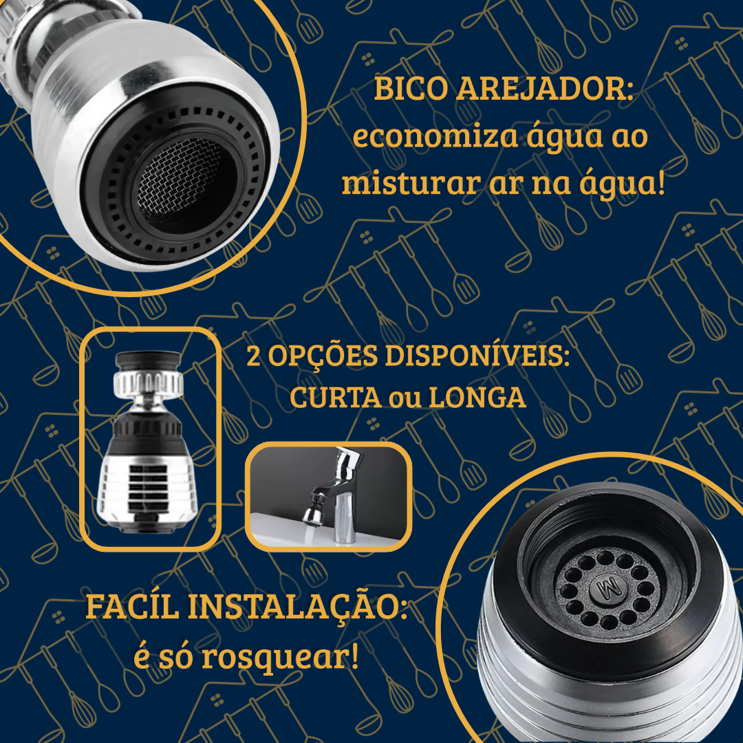 Bico para Torneira Articulado Premium