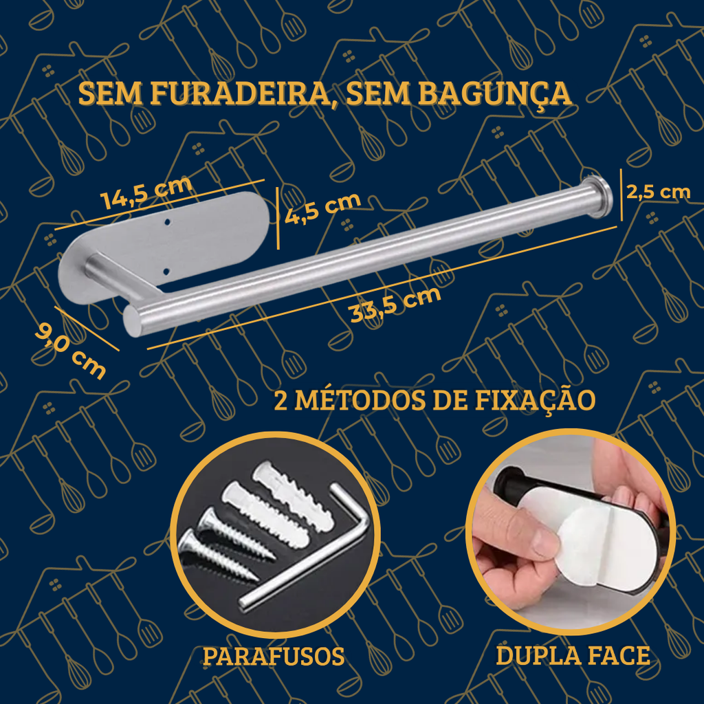 Suporte Multiuso Inoxidável Premium