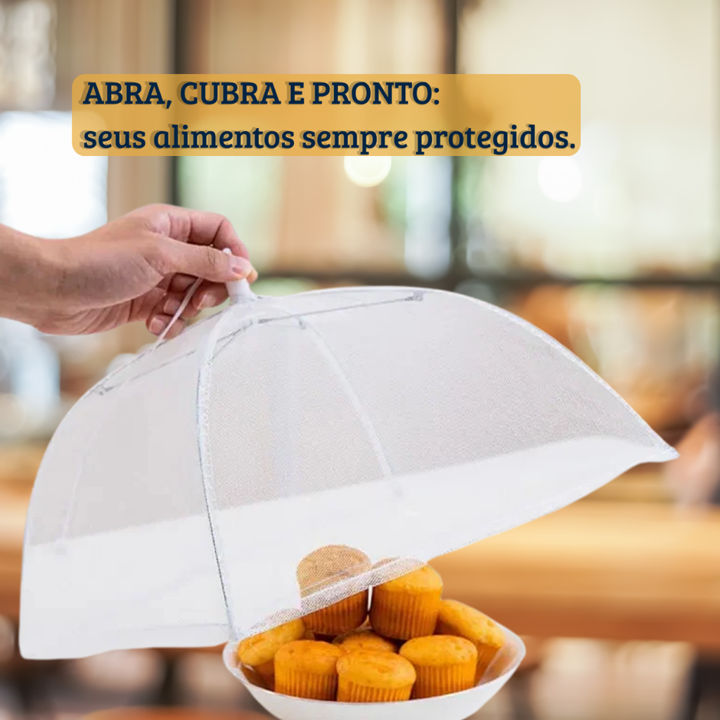 Protetor de Alimentos Retrátil