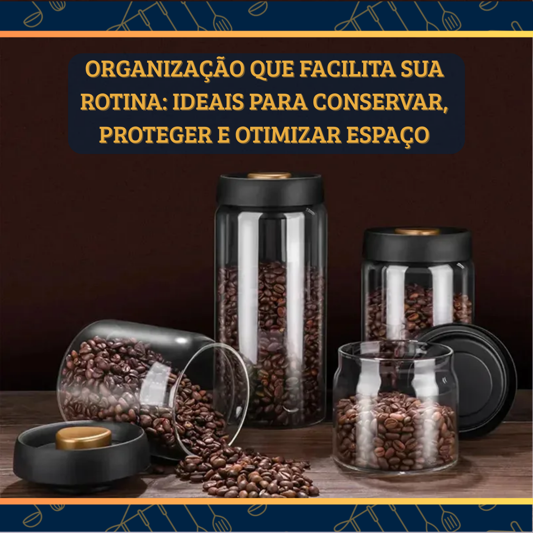 Conjunto de Potes Herméticos