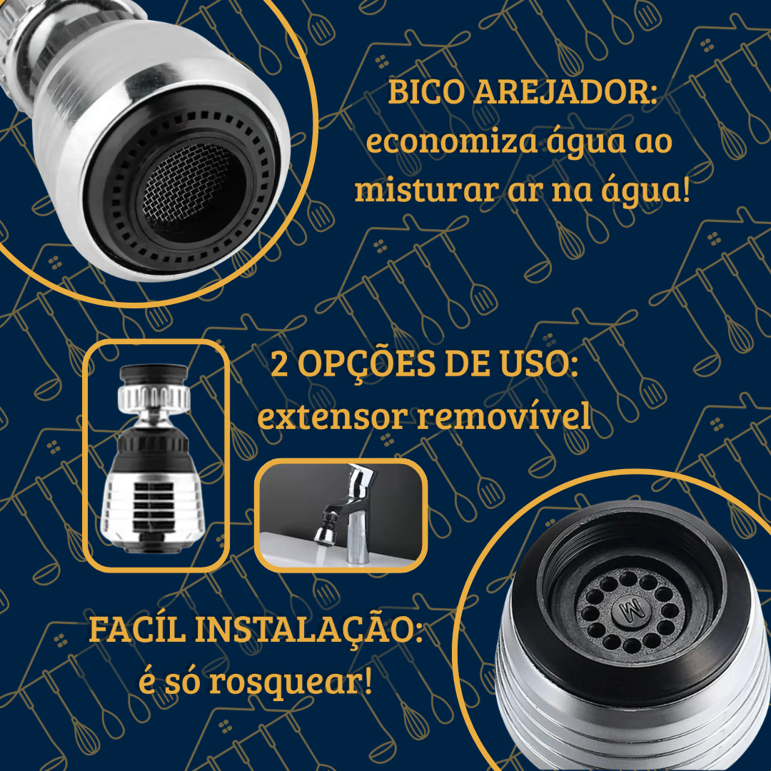 Bico para Torneira Articulado Premium