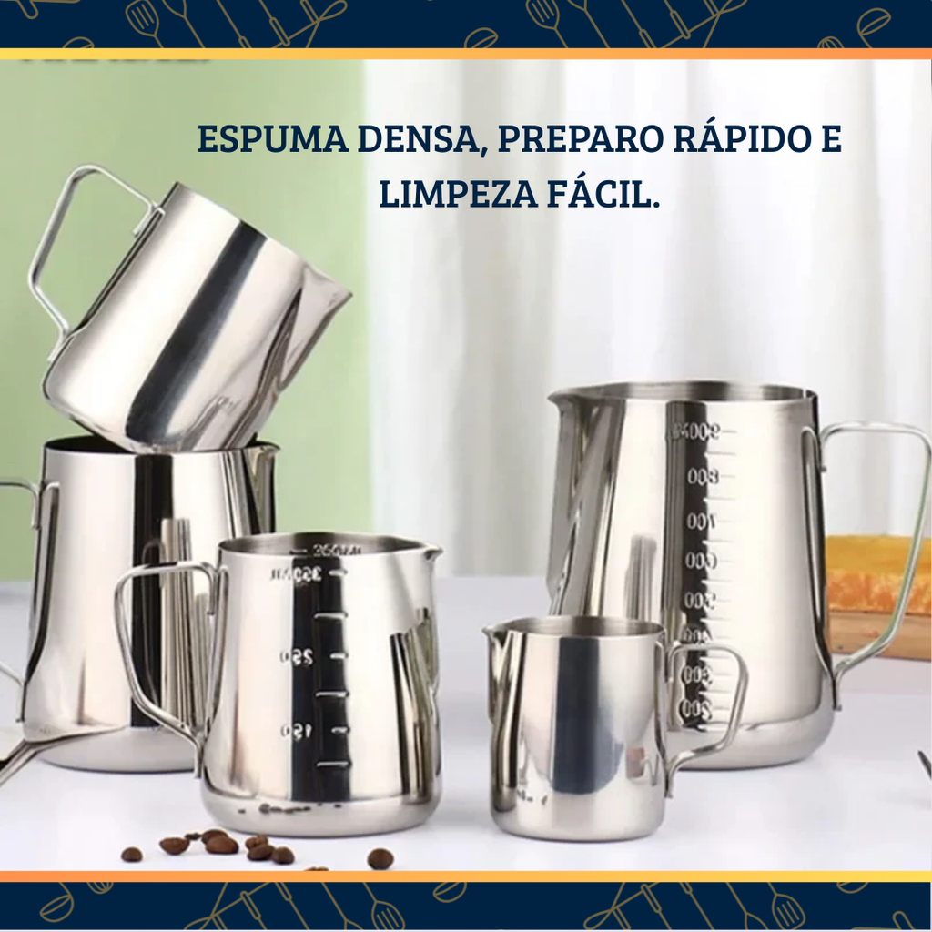 Jarra de Espumar Leite Premium