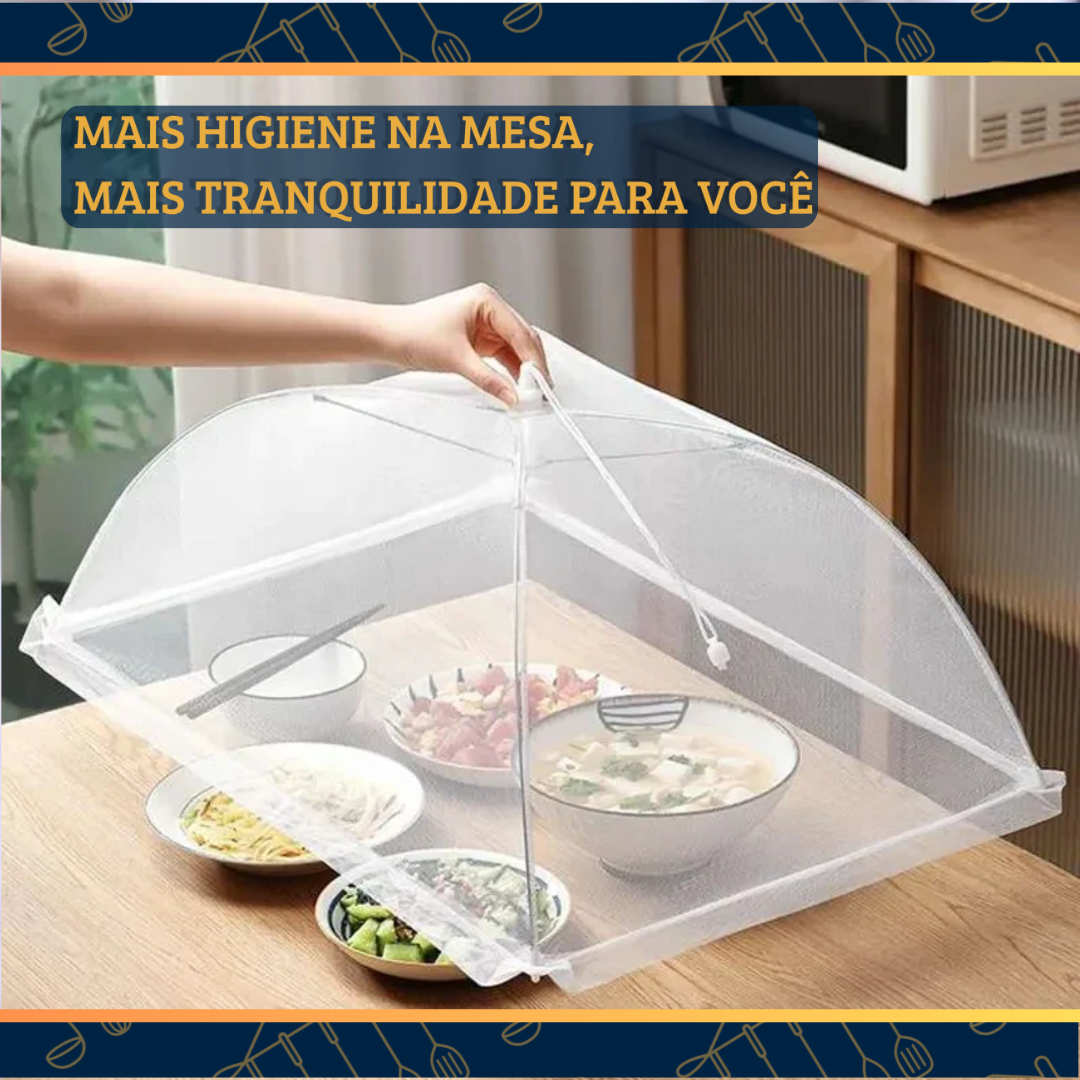 Protetor de Alimentos Retrátil