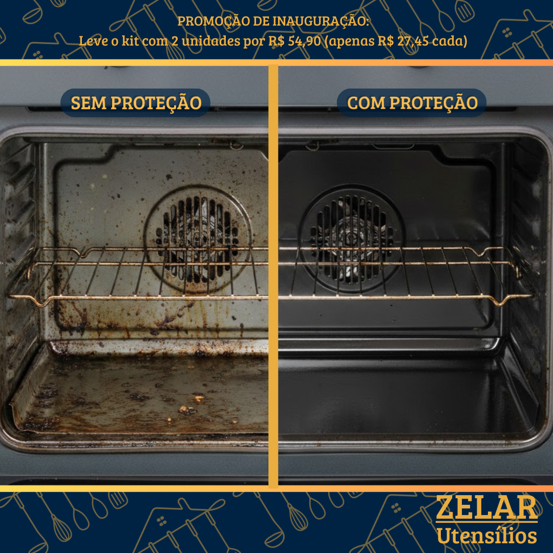 Tapete Antiaderente Reutilizável para Forno